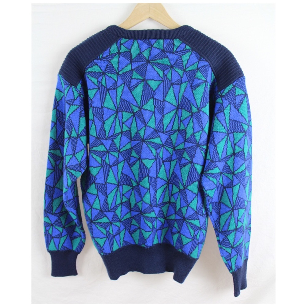 SOLD. Vintage 80s Ski Pullover Sweater Meister Men - Picture 8 of 8